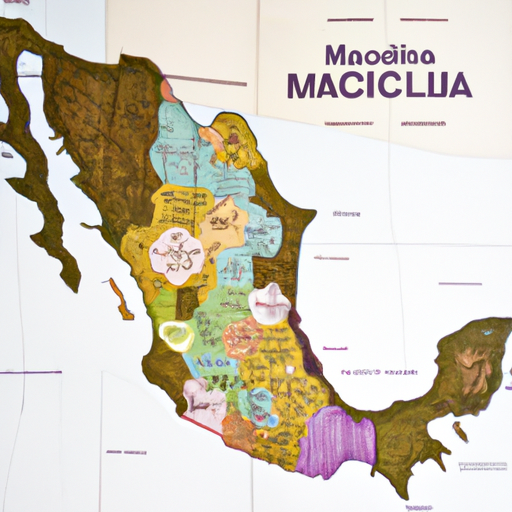 Mapa De La Republica Mexicana Con Division Politica Con Nombres