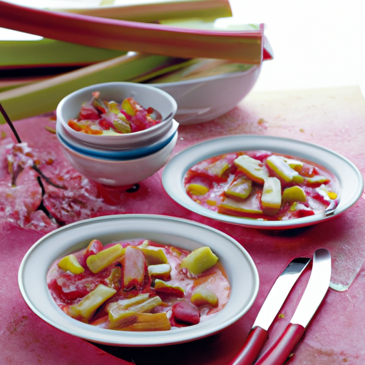 Ravishing Rhubarb Recipes with Mary Berry!